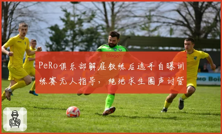 PeRo俱乐部解雇教练后选手自曝训练赛无人指导，绝地求生圈声讨管理层不作为